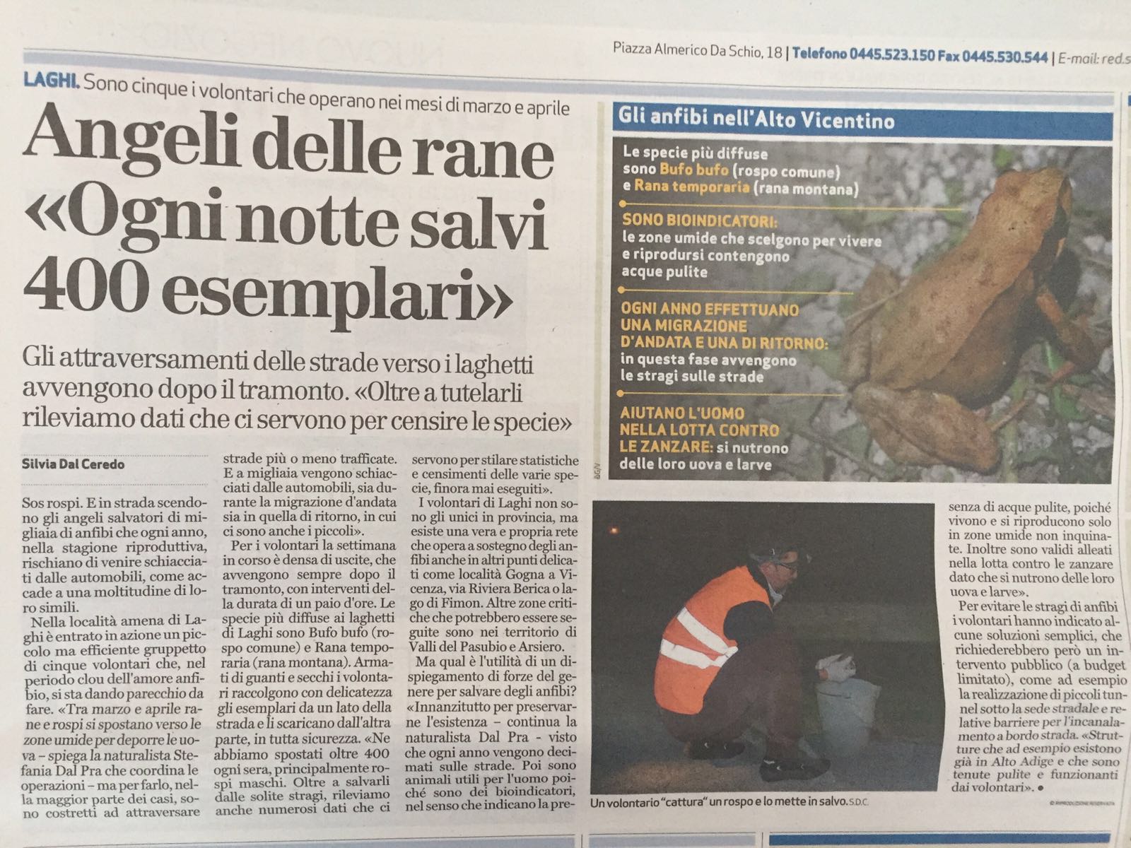 Giornale di Vicenza del 07 Aprile 2016